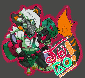 anthro clothed clothing female gas_mask gloves handwear latex latex_clothing latex_skinsuit mask pouches shortstack skinsuit solo tight_clothing vicvance yasu_tyrant_(vicvance) felid mammal pantherine tiger absurd_res digital_drawing_(artwork) digital_media_(artwork) hi_res