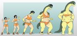 abs annoyed anthro black_hair bottomwear bra breast_expansion breasts clothing expansion female flexing footwear green_body green_scales growth hair human_to_anthro muscular muscular_anthro muscular_female neck_expansion overweight overweight_female scales shoes shorts sneakers solo species_transformation sports_bra standing tail tail_growth torn_clothing transformation underwear weight_gain yellow_body yellow_scales carolzilla the_dino_might_gals dinosaur human mammal prehistoric_species reptile sauropod sauropodomorph scalie werecreature weredinosaur werereptile werescalie hi_res