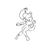 anthro biped breasts dancing featureless_breasts featureless_crotch female fist fur hair nude solo standing 4chan_anon archie_comics sega sonic_the_hedgehog_(archie) sonic_the_hedgehog_(comics) sonic_the_hedgehog_(series) mammal mephitid skunk 1:1 2020 2d_animation animated black_and_white digital_media_(artwork) frame_by_frame monochrome short_playtime sketch