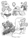 anal anal_penetration animal_crossing anthro bodily_fluids breasts canid canine canis cum cum_while_penetrated domestic_dog doom_(series) doom_slayer duo female genital_fluids genitals hi_res human id_software isabelle_(animal_crossing) liqdra male male/female male_human male_penetrated mammal monochrome nintendo object_in_ass pegging penetration penis sex sex_toy sex_toy_in_ass sex_toy_insertion sex_toy_penetration small_breasts toying_partner