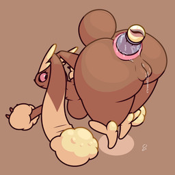 anal anal_fluids anal_masturbation anal_penetration anthro anus bent_over big_butt biped bodily_fluids breasts brown_body butt buttplug buttplug_in_ass buttplug_insertion female female_penetrated genital_fluids genitals huge_butt looking_pleasured lopunnite masturbation mega_stone nude object_in_ass penetration plug_(sex_toy) plug_insertion sex_toy sex_toy_in_ass sex_toy_insertion simple_background solo thick_thighs toying_self vaginal_fluids vulva ikakins nintendo pokemon generation_4_pokemon lopunny pokemon_(species) 1:1 hi_res