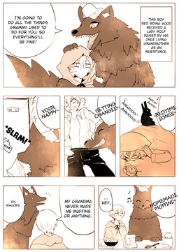 canine clothed clothing comic digital_media_(artwork) duo english_text female feral human little_red_riding_hood little_red_riding_hood_(copyright) male mammal sanzo text translated wolf

Rating: Safe
Score: 13
User: MidoriTranslates
Date: November 10, 2015