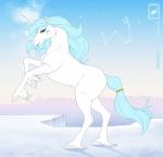 2014 blue_eyes blue_hair blue_lips equine eyebrows eyelashes female feral fur hair half-closed_eyes hi_res hooves horn horse lips long_hair looking_at_viewer mammal outside solo unicorn walter_sache white_fur
Rating: Safe
Score: 2
User: Finchmaster
Date: February 20, 2014