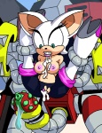 anthro areola bat big_penis bodily_fluids cum dboy duo e-123_omega e-series erect_nipples erection female genital_fluids genitals huge_penis machine male mammal messy navel nipples penis robot rouge_the_bat sega sonic_adventure sonic_the_hedgehog_(series)