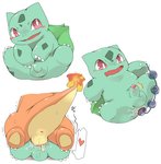 3_toes anal_beads anus backsack balls blush bodily_fluids claws cum cum_in_ass cum_inside duo feet feral genital_fluids genitals leaking_cum looking_at_viewer male male/male perineum sex_toy shaking soles toe_claws toes trembling ookm nintendo pokemon bulbasaur charmander generation_1_pokemon pokemon_(species)