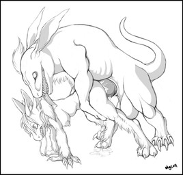 3_toes 4_ears 4_toes all_fours anthro anthro_on_feral anthro_penetrated balls barbel_(anatomy) bestiality big_balls black_border bodily_fluids border breasts claws cum cum_in_vagina cum_inside digitigrade doggystyle dominant drooling duo erection feet female female_penetrated feral feral_penetrating feral_penetrating_anthro finger_claws flesh_whiskers forced from_behind_position fur fur_gauntlets genital_fluids genitals hyper interspecies knot large_penetration larger_dom larger_male long_tongue male male/female male_penetrating male_penetrating_female multi_ear nipples nude pain paws penetration penile penile_penetration penis penis_in_vagina rape rape_face saliva sex side_boob simple_background size_difference smaller_female smaller_penetrated tail toe_claws toes tongue vaginal vaginal_penetration whiskers white_background oddbird mythology nhala_levee dragon furred_dragon furred_scalie hybrid monster mythological_creature mythological_scalie scalie unknown_species monochrome