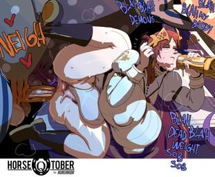 balls bestiality big_breasts big_penis blowjob_face bodily_fluids breasts clothed clothing electronics fellatio female female_focus female_penetrated feral feral_penetrating feral_penetrating_human gangbang genitals group group_sex huge_breasts human_focus human_on_feral human_penetrated interspecies male male/female male_penetrating male_penetrating_female nipple_outline oral oral_penetration penetration penile penis phone sex solo_focus sweat sweatdrop rururaida human mammal 2025 hi_res