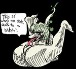 anthro areola autocunnilingus blue_eyes breasts butt dialogue feet female green_hair green_spikes hair legs_back long_tail long_tongue looking_at_viewer masturbation nipples nude nude_anthro nude_female oral oral_masturbation pale_body pale_scales profanity simple_background snout solo spiked_tail spikes spikes_(anatomy) tail talking_to_viewer text thick_thighs tongue tongue_out transparent_background twintails_(hairstyle) vaginal vaginal_masturbation vulva wide_hipped_anthro wide_hipped_female wide_hips banco cavemanon_studios snoot_game cynthia_(snoot_game) dinosaur ornithischian prehistoric_species reptile scalie stegosaurian stegosaurus thyreophoran 2025 alpha_channel digital_drawing_(artwork) digital_media_(artwork) english_text hi_res