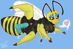 3:2 animate_inanimate arthropod axolotllurks axolotlworks female hi_res hymenopteran inflatable inflatable_toy insect living_inflatable solo wasp