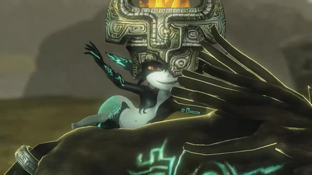 ambiguous_gender dreadlocks duo female feral riding unknown_artist hyrule_warriors nintendo the_legend_of_zelda twilight_princess midna canid canine canis humanoid mammal twili twilight_wolf wolf 16:9 animated bad_metadata no_sound official_art short_playtime video widescreen
