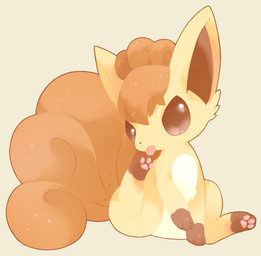 3_toes ambiguous_gender auto_foot_lick brown_body brown_eyes brown_fur brown_inner_ear brown_markings curled_tail digitigrade feet feral foot_fetish foot_lick foot_play fur gloves_(marking) hair leg_markings licking markings monotone_background multi_tail multicolored_body multicolored_fur orange_body orange_fur orange_hair orange_tail pawpads paws pink_pawpads raised_leg self_lick sitting socks_(marking) solo tail tan_body tan_fur toes tongue tongue_out white_body white_fur white_markings michi_runi nintendo pokemon canid canine generation_1_pokemon mammal pokemon_(species) vulpix digital_media_(artwork)