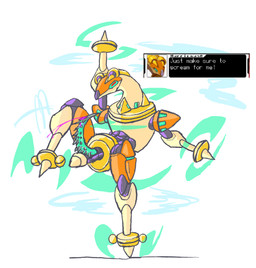 anthro bodily_fluids cum cybernetics female genital_fluids genitals gynomorph intersex leaking_precum machine penis precum simple_background solo spiked_penis spikes spikes_(anatomy) tapering_penis text unusual_anatomy white_background woodhouse3d capcom mega_man_(series) mega_man_zx hurricaune_the_wolveroid cyborg gulonine mammal mustelid musteline reploid robot wolverine hi_res