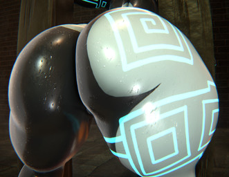 big_butt bodily_fluids bubble_butt butt butt_focus dark_body dark_skin female shortstack sweat sweaty_butt cybrokrimson nintendo the_legend_of_zelda twilight_princess midna imp 3d_(artwork) digital_media_(artwork) hi_res