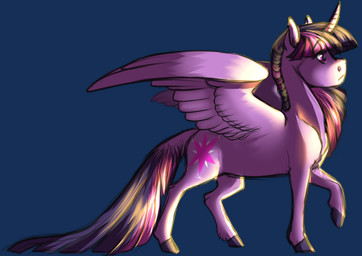 female feral fetlocks frown hooves horn looking_offscreen simple_background solo transparent_background wings maxiima friendship_is_magic hasbro my_little_pony mythology twilight_sparkle_(mlp) equid equine mammal mythological_creature mythological_equine winged_unicorn absurd_res alpha_channel hi_res