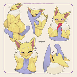 5_fingers anthro areola back_boob balls big_breasts big_butt breasts butt deep_throat disembodied_hand disembodied_penis duo eyebrows fellatio female female_anthro fingers fur genitals glans glistening glistening_breasts glistening_butt glistening_eyelids huge_breasts interspecies long_tongue male male/female mole_under_eye neck_tuft nipples nude nude_anthro nude_female oral oral_penetration penetration penile penis pokephilia sex simple_background tongue tongue_around_penis tuft white_eyebrows yellow_areola yellow_body yellow_fur yellow_nipples trapagon_(artist) nintendo pokemon lepsi_(trapagon) generation_1_pokemon human hypno_(pokemon) mammal pokemon_(species) 1:1 digital_media_(artwork) english_description hi_res