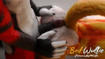 5_fingers anal anal_penetration anthro biped black_body black_nose claws digitigrade fingers fluffy fur genitals gloves_(marking) hair hot_dogging humanoid_genitalia humanoid_penis male male/male male_anthro mane markings orange_body orange_fur pawpads paws penetration penile penile_penetration penis penis_in_ass realistic red_body red_fur red_hair red_mane sex teasing whiskers white_body white_fur white_whiskers red_wulfie blender_cycles leo_(red_wulfie) red_(red_wulfie) canid canine canis domestic_cat felid feline felis lion mammal pantherine wolf 3d_(artwork) 3d_animation animated blender_(artwork) digital_media_(artwork) hi_res loop watermark webm