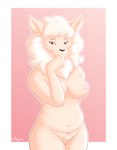 anthro female male male/female pubes slightly_chubby slightly_chubby_female solo chuy_ewe beastars sebun_(beastars) bovid caprine domestic_sheep mammal merino_sheep sheep absurd_res hi_res