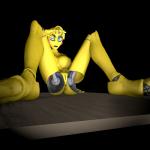 anthro anus blue_eyes breasts butt clothed clothing female furniture genitals machine non-mammal_breasts nude pussy solo spread_legs spreading table topless lotusshade five_nights_at_freddy's five_nights_at_freddy's_2 scottgames toy_chica_(fnaf) toy_chica_(psychojohn2) animatronic avian bird chicken galliform gallus_(genus) phasianid robot 1:1 3d_(artwork) absurd_res digital_media_(artwork) hi_res