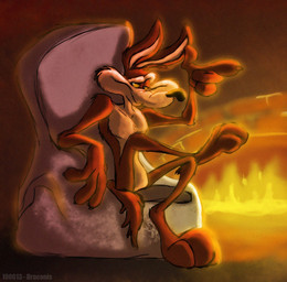 3_toes 4_fingers anthro arm_tuft athletic athletic_anthro athletic_male back_tuft belly bent_legs biped black_eyes black_nose brown_body brown_fur calf_tuft casual_nudity cave chair chest_tuft claws collarbone crossed_legs curling_tail elbow_tuft eyebrows feet finger_claws fingers fire fireplace foot_on_knee fur furniture gesture grin grinning_at_viewer half-closed_eyes hand_gesture head_tuft humanoid_hands humanoid_heel inside knee_tuft knees_up leg_tuft male multicolored_body multicolored_fur narrowed_eyes nude on_chair on_rock paws pecs plantigrade pointing pose raised_foot raised_heel rock shoulder_tuft sitting sitting_on_chair sitting_on_rock sketchy skinny smile smiling_at_viewer smirk smirking_at_viewer solo supported_legs tail tail_wrapped_around tan_belly tan_body tan_eyebrows tan_fur text tiptoes toes tuft two_tone_body two_tone_fur yellow_sclera stevethedragon looney_tunes warner_brothers wile_e._coyote canid canine canis coyote mammal 2010 artist_name colored dated detailed digital_drawing_(artwork) digital_media_(artwork) pinup shaded sketch