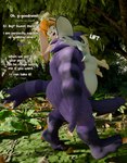 anthro barefoot carrying_another curvy_figure dialogue duo erection feet female forest genitals imminent_sex jungle male male/female mature_female nude penis plant shoulder_carry size_difference slightly_chubby slightly_chubby_male text thick_thighs tree voluptuous daemont92 sega sonic_the_hedgehog_(series) big_the_cat vanilla_the_rabbit domestic_cat felid feline felis lagomorph mammal absurd_res blender_(artwork) digital_media_(artwork) english_text hi_res