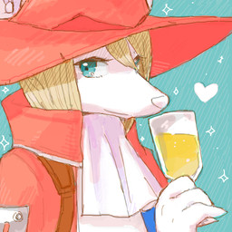 alcohol anthro beverage blonde_hair blue_background blue_eyes claws clothed clothing female hair hat headgear headwear heart_symbol holding_glass holding_object looking_at_viewer red_clothing red_hat red_headwear simple_background smile solo sparkles sweetlordm final_fantasy final_fantasy_ix square_enix freya_crescent burmecian mammal rodent 1:1 2015 digital_media_(artwork) low_res