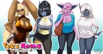 absol anthro big_breasts breasts canid canine canis dating_sim eeveelution espeon felid feline female female/female generation_2_pokemon generation_3_pokemon generation_4_pokemon group hi_res huge_breasts lagomorph leporid lopunny lucario mammal mature_female muscular nintendo pokemon pokemon_(species) rabbit thyhsilverfeet wolf