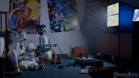 anthro bedroom bodily_fluids bong clothed clothing controller diaper diaper_fetish drugs duo electronics fur furniture game_controller gaming genital_fluids gym_leader lamp lava_lamp male male/male marijuana playing_video_game plushie poster retro retro_console retro_controller roleplay sitting sleepover television text topless unclean_diaper urine used_diaper wearing_diaper wet_diaper wetting snubbyarts nintendo pokemon team_rocket ash's_pikachu ash_ketchum brock_(pokemon) james_(team_rocket) jessie_(team_rocket) meowth_(team_rocket) misty_(pokemon) aerodactyl articuno charmeleon dragonite fearow fossil_pokemon generation_1_pokemon golbat kobold legendary_pokemon meowth nidoran nidoran♀ persian_(pokemon) pikachu pokemon_(species) psyduck rhydon scalie 16:9 3d_(artwork) 4k absurd_res digital_media_(artwork) english_text hi_res huge_filesize widescreen