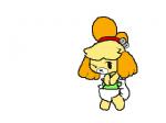 animated_text anthro bulge clothed clothing diaper diaper_use feces female grunting pooping scatplay simple_background soiled_diaper soiling soiling_diaper solo squish straining unclean_diaper used_diaper vowelless vowelless_vocalization wearing_diaper white_background sir-dancalot third-party_edit animal_crossing nintendo isabelle_(animal_crossing) canid canine canis domestic_dog mammal shih_tzu toy_dog 2015 2d_animation 4:3 animated colored digital_media_(artwork) flipnote_studio_(artwork) low_res short_playtime