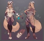 anthro anthrofied breasts female fur fusion genitals nipples nude pokemon_fusion pokemorph pussy simple_background smile solo momhopantsu nintendo pokemon silvana_(neerishia) arcanine generation_1_pokemon generation_2_pokemon houndoom humanoid pokemon_(species)