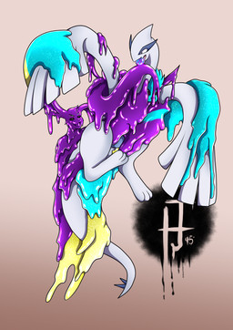 ambiguous_gender assimilation cybernetics feral goo_transformation goopy group machine melting penetration permanent permanent_transformation pokeball pokeball_insertion slime transformation trio jasoned95 mythology nintendo pokemon arcanine cyborg dragon generation_1_pokemon generation_2_pokemon generation_4_pokemon goo_creature gooborg legendary_pokemon lopunny lugia mythological_creature mythological_scalie pokemon_(species) scalie absurd_res hi_res