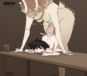 all_fours anal anal_penetration animal_genitalia animal_penis anthro antlers ass_up balls bent_over big_penis biped bodily_fluids breasts breath container cum cum_in_ass cum_inside cum_splatter cup drinking_glass duo equine_genitalia equine_penis erection female female_penetrated from_behind_position furniture genital_fluids genitals glass glass_container glass_cup gynomorph gynomorph/female gynomorph_penetrating gynomorph_penetrating_female hair hair_over_eyes half-closed_eyes holidays hooves horn huge_penis human_on_anthro intersex intersex/female intersex_penetrating intersex_penetrating_female interspecies larger_anthro larger_gynomorph larger_intersex looking_pleasured medial_ring motion_lines narrowed_eyes nipples nude nude_anthro nude_female nude_gynomorph nude_human on_table open_mouth open_smile penetration penile penile_penetration penis penis_in_ass sex size_difference smaller_female smaller_human smile standing table devianthorde christmas dancer_(reindeer) deer elf human humanoid mammal new_world_deer reindeer 2025 absurd_res hi_res