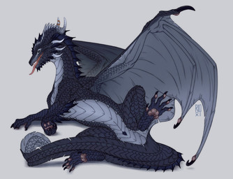 ambiguous_gender anus anus_only cheek_horn dark_body dark_scales feral glistening glistening_eyes grey_background grey_body grey_horn grey_scales grey_wings horn logo lying membrane_(anatomy) membranous_wings on_side open_mouth presenting presenting_anus ridged_horn scales simple_background solo spread_legs spread_wings spreading tail tongue tongue_out white_background wings riorix mythology dragon mythological_creature mythological_scalie scalie 2020 artist_logo dated full-length_portrait portrait