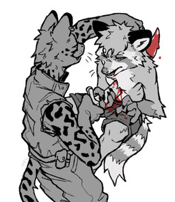 4_fingers anthro blood blood_on_object blood_on_sword blood_on_weapon bodily_fluids bottomwear chest_wound claws clothed clothed_anthro clothed_male clothing curved_sword duo ear_piercing ear_ring execution eyebrows fangs finger_claws fingers fully_clothed fully_clothed_anthro fully_clothed_male fur head_tuft holding_another holding_melee_weapon holding_object holding_sword holding_weapon male male/male male_anthro markings melee_weapon monotone_background pants piercing ring_piercing severe_wound simple_background snout spots spotted_body spotted_fur spotted_markings spotted_tail stab stabbed_through striped_markings striped_tail stripes sword sword_in_body tail tail_markings teeth topless topless_anthro topless_male topwear torso_wound tuft vest weapon white_background wounded helregin felid feline mammal procyonid raccoon serval 2023 digital_drawing_(artwork) digital_media_(artwork) hi_res signature spot_color