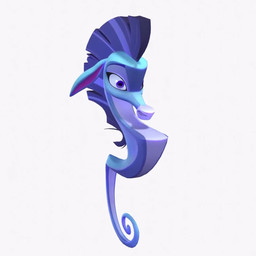 blue_body blue_eyebrows blue_eyes blue_mane blue_skin eyebrows eyelashes female female_feral feral light limbless long_ears mane multicolored_body multicolored_skin purple_inner_ear rotating simple_background text white_background virgile_maratrey fish marine seahorse syngnathid syngnathiform 1:1 2022 3d_(artwork) 3d_animation animated artist_name autodesk_maya_(artwork) colored digital_media_(artwork) english_description english_text lighting marmoset_toolbag_(artwork) no_sound redraw shaded short_playtime substance_painter_(artwork) webm zbrush_(artwork)