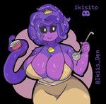 big_breasts breasts female hair huge_breasts huge_thighs purple_body purple_hair solo tentacles thick_thighs emovulpes ikiis monster_prom zoe_z'gord humanoid absurd_res alpha_channel hi_res