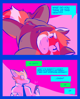 anime_nosebleed anthro blood blush bodily_fluids brown_body brown_fur camera_view electronics erection fur genitals heart_symbol interrobang male nosebleed orange_body orange_fur penis phone selfie simple_background slightly_chubby solo text white_body white_fur tohfu ailurid canid canine canis domestic_dog herding_dog mammal pastoral_dog red_panda welsh_corgi comic english_text hi_res multiple_scenes