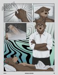 absurd_res anthro bedding bodily_fluids brown_body brown_fur canid canine canis caught clothed clothed/nude clothed_male_nude_male clothing comic cum cum_on_self cum_on_sheets domestic_dog duo echto ejaculation english_text eyewear father_(lore) father_and_child_(lore) father_and_son_(lore) foreskin fur genital_fluids genitals glasses grabbing_sheets hands-free hi_res lying male male/male mammal nude on_back orgasm parent_(lore) parent_and_child_(lore) parent_and_son_(lore) penis pillow pubes son_(lore) tenting text underwear wet wet_clothing wet_dream wet_underwear
