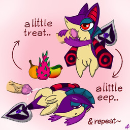faceless_character faceless_male fellatio female feral food fruit genitals male male/female offscreen_male oral penile penis plant purple_body sex sleeping solo text vulva wings arenafurryqueen nintendo pokemon ace_the_flying_snivy generation_5_pokemon human mammal pokemon_(species) snivy 1:1 english_text hi_res