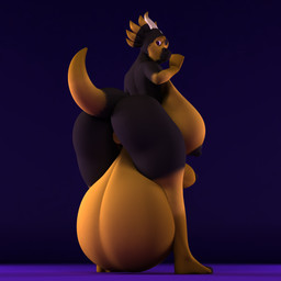 anthro areola balls big_balls big_breasts big_penis breasts butt erect_nipples erection expansion genitals gynomorph horn huge_balls huge_breasts huge_penis hyper hyper_balls hyper_breasts hyper_genitalia hyper_penis intersex nipples non-mammal_balls non-mammal_breasts non-mammal_nipples nude penis simple_background solo tail thick_thighs wide_hips anthroanim mythology milenth_drake dragon mythological_creature mythological_scalie scalie 1:1 2017 3d_(artwork) absurd_res digital_media_(artwork) hi_res