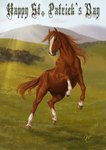 ambiguous_gender brown_body brown_hooves brown_mane brown_tail feral grass hooves leg_markings mane markings outside plant socks_(marking) solo tail white_markings rufciu equid equine horse mammal 2017 absurd_res dated hi_res signature