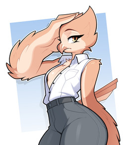 anthro beak biped bottomwear breasts clothed clothed_anthro clothed_female clothing eyebrows eyelashes feathers female female_anthro fingers geometric_background mouth_closed non-mammal_breasts pants pupils shirt simple_background small_breasts solo standing tail tail_feathers tan_body tan_breasts tan_feathers tan_tail thick_thighs topwear yellow_eyes budoti morale avian barn_owl bird owl tyto tytonid 2025 absurd_res hi_res