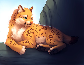 ambiguous_gender blue_eyes brown_fur chest_tuft claws day digital_media_(artwork) falvie fangs feline feral fur hindpaw inner_ear_fluff lying mammal mountain multicolored_body multicolored_fur orange_fur outside pawpads paws pink_nose rock sabertooth shadow sky solo spots spottacus teeth tuft two_tone_fur white_fur
Rating: Safe
Score: 18
User: Der_Traubenfuchs
Date: January 10, 2013 ambiguous_gender blue_eyes brown_fur chest_tuft claws day digital_media_(artwork) falvie fangs feline feral fur hindpaw inner_ear_fluff lying mammal mountain multicolored_body multicolored_fur orange_fur outside pawpads paws pink_nose rock sabertooth shadow sky solo spots spottacus teeth tuft two_tone_fur white_fur
Rating: Safe
Score: 18
User: Der_Traubenfuchs
Date: January 10, 2013