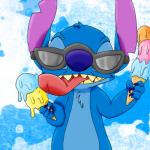 4_fingers abstract_background ambiguous_gender blue_background blue_body blue_claws blue_fur blue_nose chest_tuft claws dessert eyewear fingers food fur head_tuft holding_food holding_object ice_cream ice_cream_cone licking notched_ear open_mouth open_smile simple_background smile solo sunglasses tongue tongue_out tuft white_background harara disney lilo_and_stitch stitch_(lilo_and_stitch) alien experiment_(lilo_and_stitch) 1:1 2013 digital_drawing_(artwork) digital_media_(artwork)