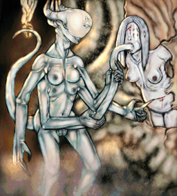 breasts cosmic_horror duo fellatio female forced herm horror_(theme) intersex intersex/female nest oral penile pregnant pregnant_female rape sex teratophilia violence xenophilia lost-wanderer angel demon human humanoid mammal monster absurd_res hi_res