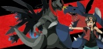 claws dragon garchomp haxorus human hydreigon male nintendo pokémon shiny video_games
Rating: Safe
Score: 1
User: Athony15
Date: March 19, 2013