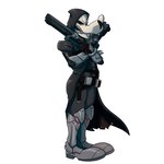 anthro belt boots clothing footwear gloves gun handgun handwear male parody ranged_weapon shoes simple_background solo weapon shamserg blizzard_entertainment disney overwatch goofy_(disney) reaper_(overwatch) canid canine mammal 1:1 2016 hi_res signature