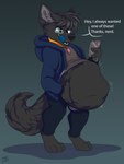 abdominal_bulge ambiguous_gender anthro anthro_pred belly belly_grab belly_squeeze belly_squish big_belly biped bottomwear casual_vore cellphone cheek_tuft chest_tuft clothed clothing collar dialogue digestion digitigrade electronics eyebrows eyewear facial_tuft feet fingers full_stomach fully_clothed fully_inside fur glasses grin hair hand_on_belly happy hoodie inner_ear_fluff inside_stomach jewelry licking licking_lips licking_own_lips looking_at_object looking_at_phone male male_pred motion_lines navel neckwear open_mouth oral_vore pants paws pendant phone raised_clothing raised_shirt raised_topwear rectangular_glasses same_size_vore satisfied shirt short_hair simple_background smartphone smile soft_vore solo speech_bubble squish standing tail teeth text three-quarter_view thumping toes tongue tongue_out topwear tuft unseen_prey vore wearing_glasses muzz lyo_faelan canid canine canis mammal wolf 2020 colored digital_media_(artwork) english_text hi_res shaded