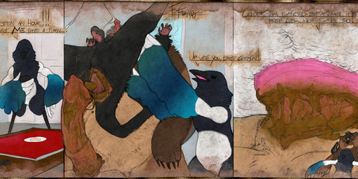 5_fingers abdominal_bulge anal anal_penetration anal_prolapse anatomically_correct anatomically_correct_genitalia anatomically_correct_penis animal_genitalia animal_penis anthro anthro_on_feral anthro_on_top anthro_penetrated anus arm_markings aroused balls beak bear_ears bed bed_sheet bedding bedroom belly bestiality big_anus big_balls big_penis biped black_balls black_beak black_body black_claws black_ears black_fur black_hands black_sheath black_tail blue_body blue_feathers blue_hands blue_wings bodily_fluids brown_arms brown_body brown_claws brown_ears brown_fur brown_hands brown_mane brown_paws butt cellphone chair chair_position cheek_markings claws cloaca cloacal cloacal_penetration close-up computer computer_desk computer_mouse coprophilic_intercourse cum cumshot desk detailed_anus detailed_background dialogue digitigrade dirty_anal dominant dominant_male door ejaculation electronics erection facial_markings feather_markings feathered_wings feathers feces feces_in_ass feces_on_anus feces_on_cloaca feces_on_fur feces_on_genitals feces_on_penis feces_on_self feces_on_sheath feces_smear feral feral_on_bottom feral_penetrating feral_penetrating_anthro feral_penetrating_male finger_claws fingers fluffy fluffy_tail from_behind_position fur fur_markings furniture gaping gaping_anus genital_fluids genitals green_body green_eyes green_feathers green_hands green_wings grey_body grey_fur grey_tail group group_sex hair head_markings headphones holding_object inside interspecies laptop large_penetration leaking_feces leaking_precum lifting lifting_another lifting_up logo long_penis long_tail male male/male male_anthro male_feral male_on_bottom male_on_feral male_penetrated male_penetrating male_penetrating_male mane mane_hair markings mattress monotone_anus monotone_balls monotone_beak monotone_genitals monotone_hands monotone_inner_ear monotone_markings monotone_penis mousepad multicolored_body multicolored_ears multicolored_feathers multicolored_fur multicolored_hands multicolored_penis multicolored_wings muzzle_(marking) no_pupils nude on_bottom on_lap on_top open_mouth orange_eyes orgasm pawpads paws penetration penile penile_penetration penis penis_in_ass penis_in_cloaca phone pink_anus pink_balls pink_pawpads pink_penis pink_tongue plantigrade pooping precum precum_from_penis precum_in_ass precum_inside precum_on_penis precum_on_self precum_string prehensile_tail prolapse puffy_anus pull_out quadruped rear_view red_penis ribbed_penis scatplay sex sheath short short_ears short_fur simple_background sitting sitting_in_feces sitting_on_lap size_difference skinny skinny_anthro skinny_male slightly_chubby slightly_chubby_anthro slightly_chubby_male small_balls small_ears small_sheath smartphone snout snout_markings submissive submissive_male table tail tail_anus tail_tuft tan_balls tan_belly tan_body tan_ears tan_fur tan_markings tan_sheath teeth text textured_background thick_penis thin_penis thin_tail three-quarter_view threesome tight_balls toe_claws tongue trio tuft two_tone_balls two_tone_body two_tone_ears two_tone_fur two_tone_penis two_tone_tail unusual_anatomy unusual_genitalia unusual_penis ursine_ears ursine_genitalia ursine_penis vein veiny_penis white_body white_eyes white_feathers white_hands white_wings wings hdyly third-party_edit kuruk_(character) seraphix wren_(kuruk) avian bear bird black-billed_magpie brown_bear corvid cryptid grizzly_bear holarctic_magpie magpie_(corvid) mammal oscine passerine ursidae ursine 2025 absurd_res artist_logo artist_name digital_drawing_(artwork) digital_media_(artwork) english_text hi_res signature sketch