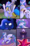 anus badenov chimera comic discord_(mlp) draconequus equid equine erection feathered_wings feathers female feral friendship_is_magic genitals group hasbro hi_res horn humanoid_genitalia humanoid_pussy interspecies kissing licking male male/female male_penetrating mammal mind_control my_little_pony mythological_creature mythological_equine mythology nude penetration penis princess_celestia_(mlp) princess_luna_(mlp) pussy sex tongue tongue_out vaginal vaginal_penetration winged_unicorn wings