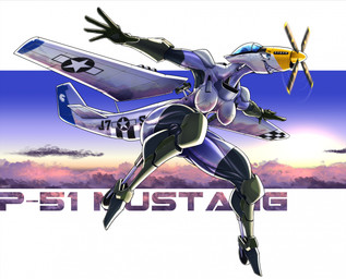 aircraft airplane anthro back_wings breasts cloud cockpit featureless_breasts female fin grey_body machine metallic_body not_furry nude nude_anthro nude_female propeller sky skyscape solo tail tail_fin thick_thighs vehicle wheel wheel_feet wings gun-modoki p-51 p-51_mustang aeromorph living_aircraft living_machine living_vehicle absurd_res digital_media_(artwork) hi_res